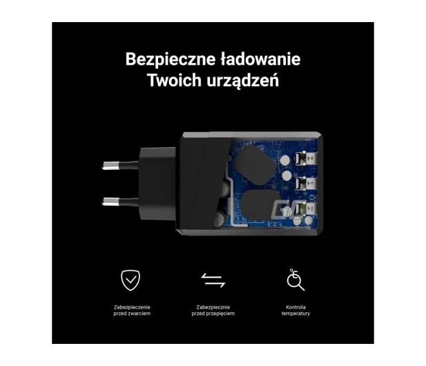Green Cell Sieciowa ChargeSource3 - 30W (USB 18W + 2x 12W) - 532812 - zdjęcie 6